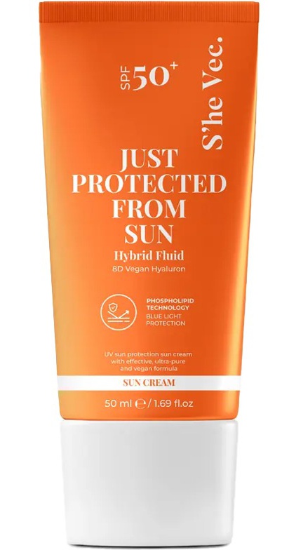 SHE VEC Just Protected From Sun SPF 50+ Hybrid Fluid