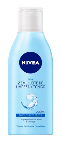 Nivea 2 Em 1 Leite De Limpeza + Tônico