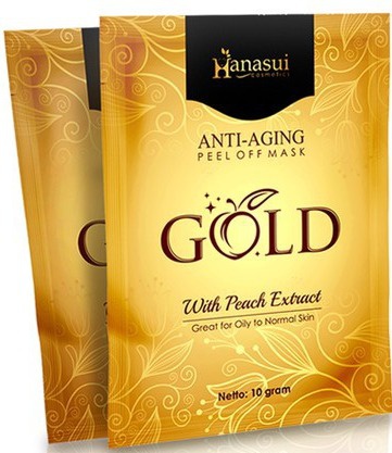 Hanasui Anti-aging Gold Peel Off Mask