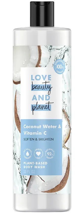 Love beauty and planet Plant-based Body Wash Coconut Water And Vitamin C