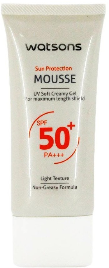 Watsons Sun Protection Mousse SPF50+ Pa++++