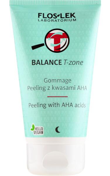 Floslek Balance T-Zone Gommage Peeling With AHA Acids