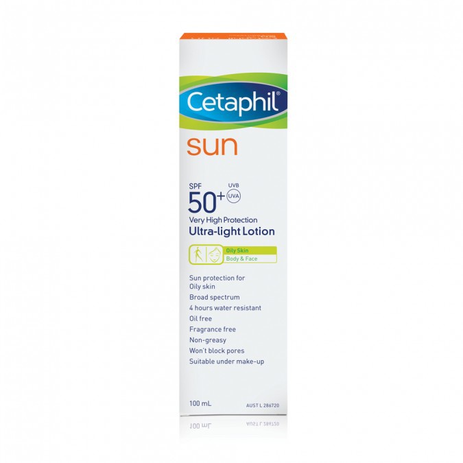Cetaphil Sun Spf50+ Ultra-Light Lotion Body & Face