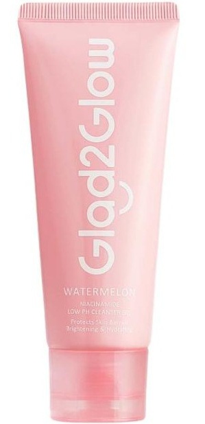 Glad2Glow Watermelon Niaconamide Low pH Gentle Cleanser