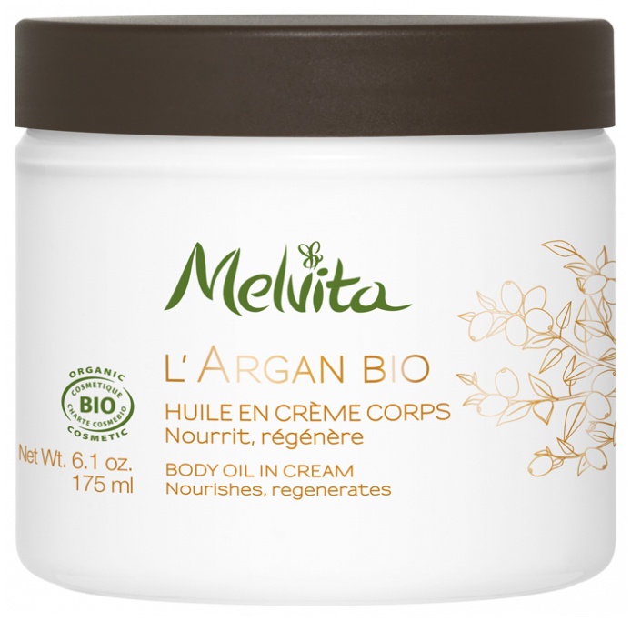 MELVITA L'Argan Bio Body Oil in Cream