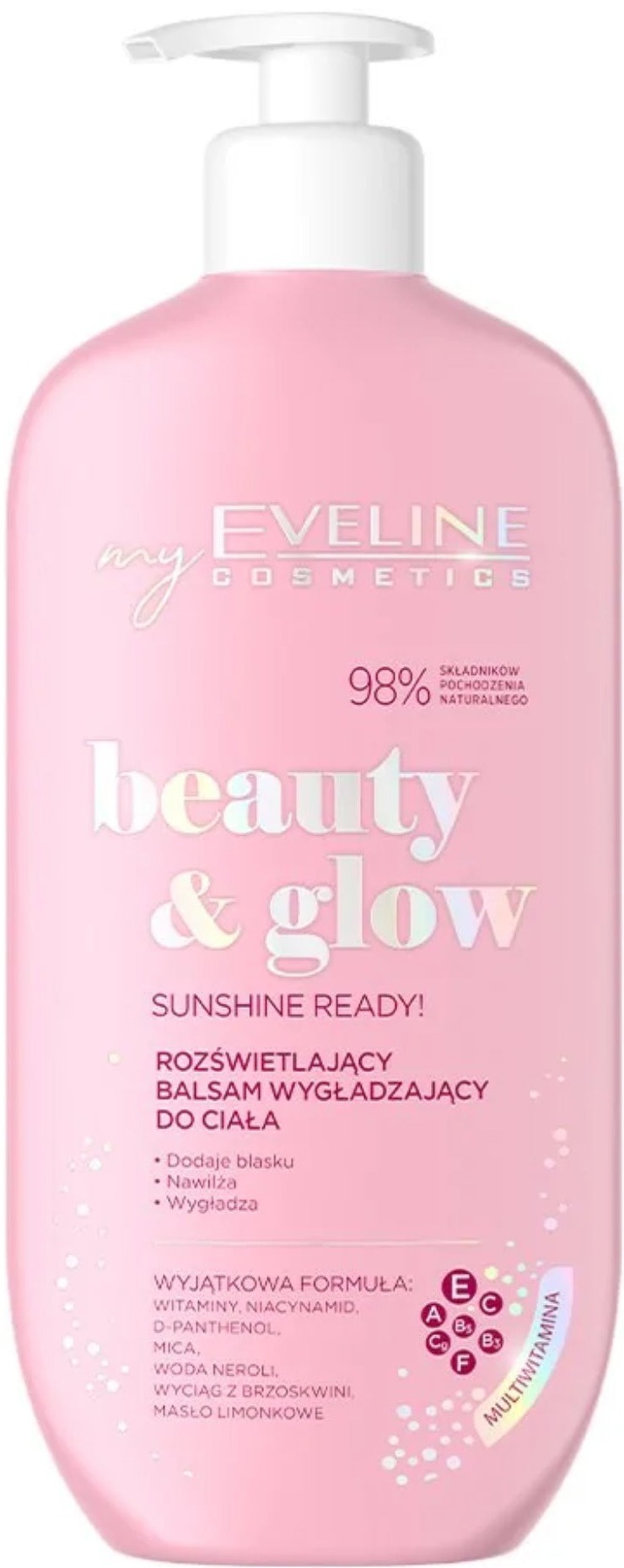 Eveline Beauty & Glow Sunshine Ready! Illuminating And Smoothing Body Lotion