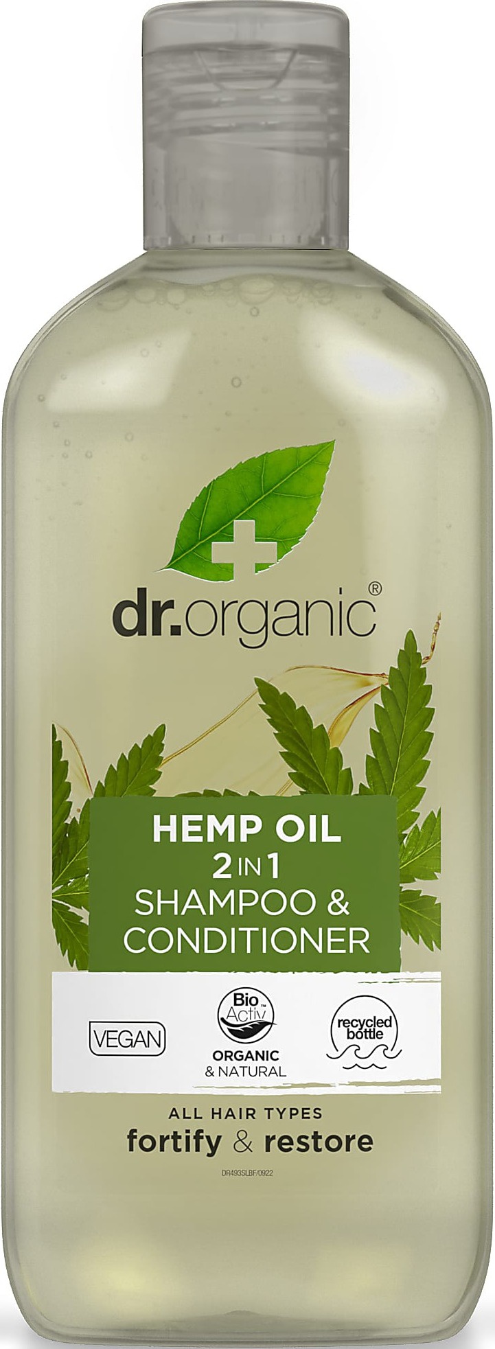 Dr Organic Hemp Oil 2in1 Shampoo & Conditioner