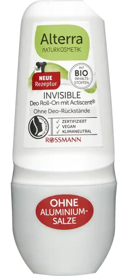 Alterra Invisible Deo Roll-On Mit Actiscent