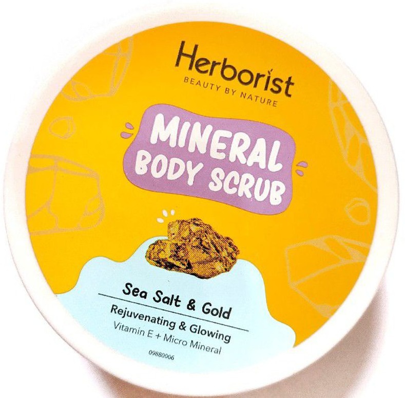 Herborist Mineral Body Scrub Sea Salt & Gold