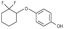 Difluorocyclohexyloxyphenol
