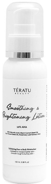 Teratu Beauty Smoothing And Brightening Lotion 10% AHA