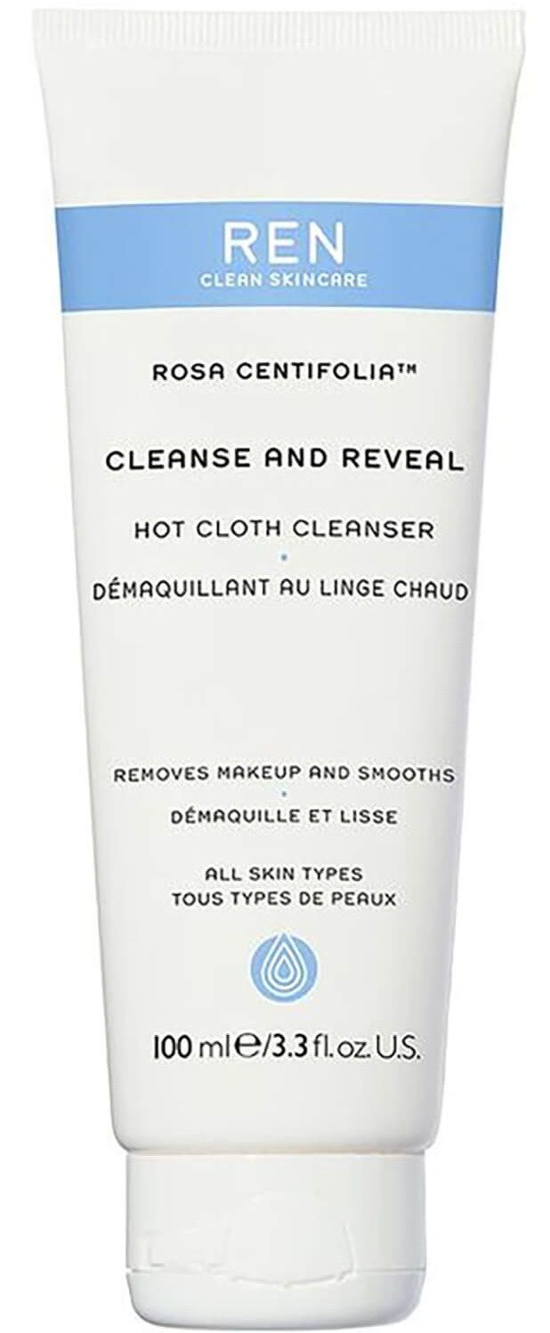 REN Rosa Centifolia™ Cleanse & Reveal Hot Cloth Cleanser