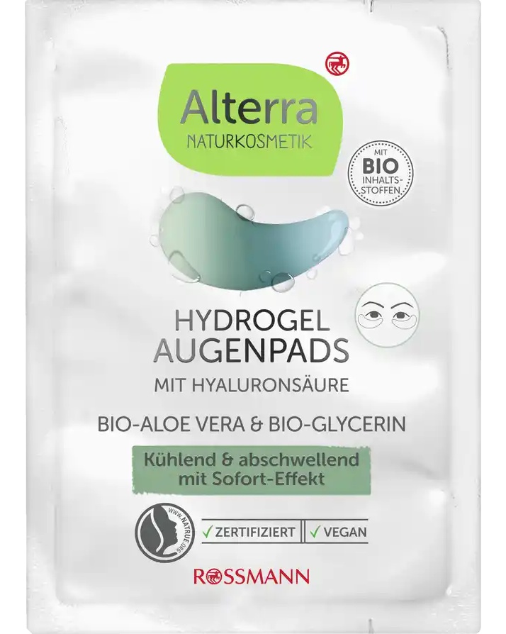 Alterra Hydrogel Augenpads Bio-Aloe Vera & Bio-Glycerin
