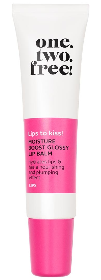 one.two.free! Moisture Boost Glossy Lip Balm