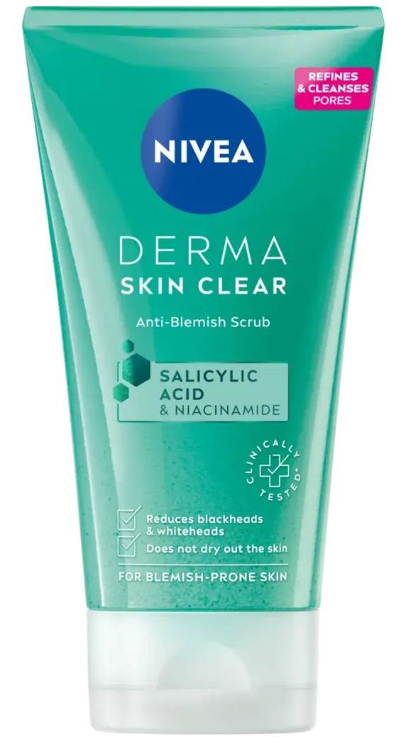 Nivea Derma Skin Clear Anti-Blemish Scrub