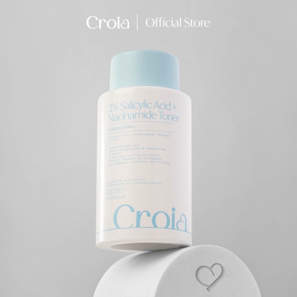 Croia 2% Salicylic Acid + Niacinamide Toner