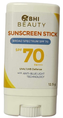 BHI Beauty Sunscreen Stick Broad Spectrum SPF 70 Pa++++