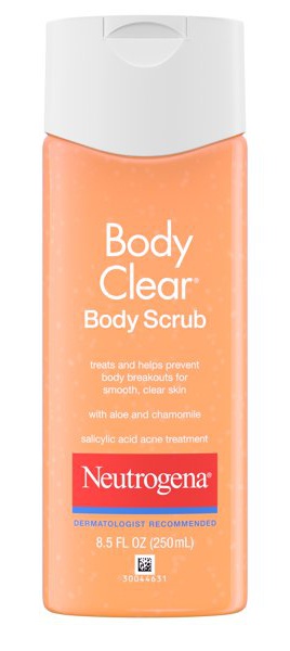 Neutrogena Body Clear Acne Scrub With Salicylic Acid