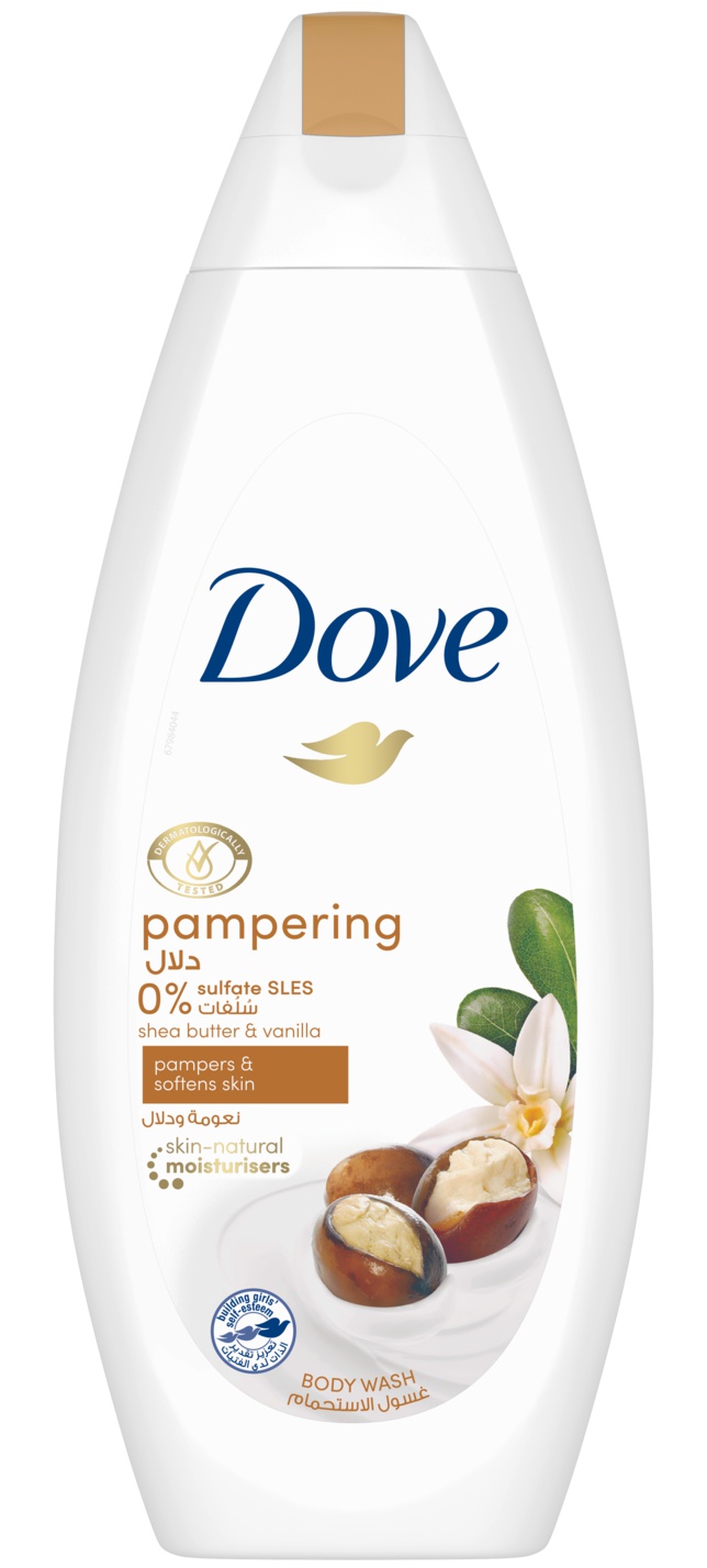 Dove Pampering Body Wash Shea Butter And Vanilla