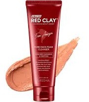 Missha Amazon Red Clay Pore Pack Foam Cleanser