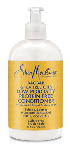 Shea Moisture Baobab & Tea Tree Oils Low Porosity Protein-Free Conditioner