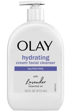Olay Hydrating Cream Cleanser With Lavender Essential Oil
