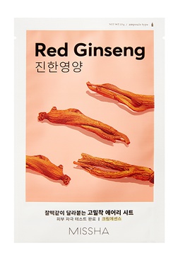 Missha Airy Fit Sheet Mask (Red Ginseng)