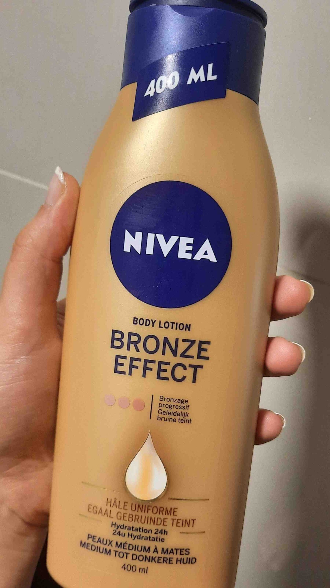 Nivea Body Lotion Bronze Effect