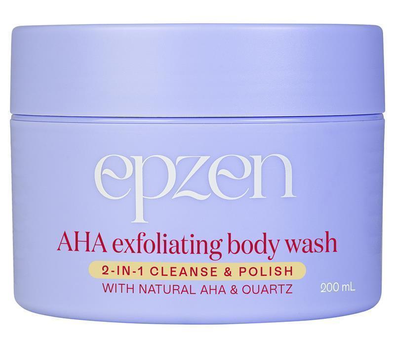 Epzen AHA Exfoliating Wash With Natural AHA & Quartz