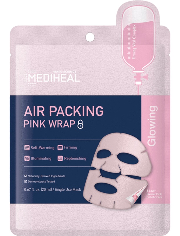 Mediheal Air Packing Pink Wrap Mask