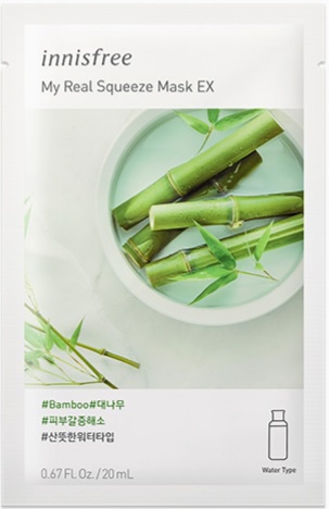 innisfree My Real Squeeze Mask EX - Bamboo