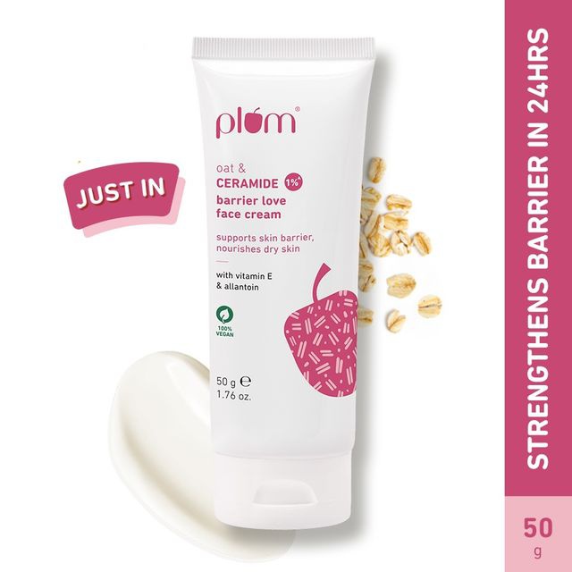 PLUM Oat & 1% Ceramide Barrier Love Face Cream