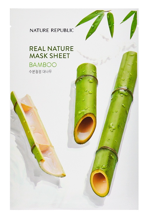 Nature Republic Real Nature Mask Sheet Bamboo