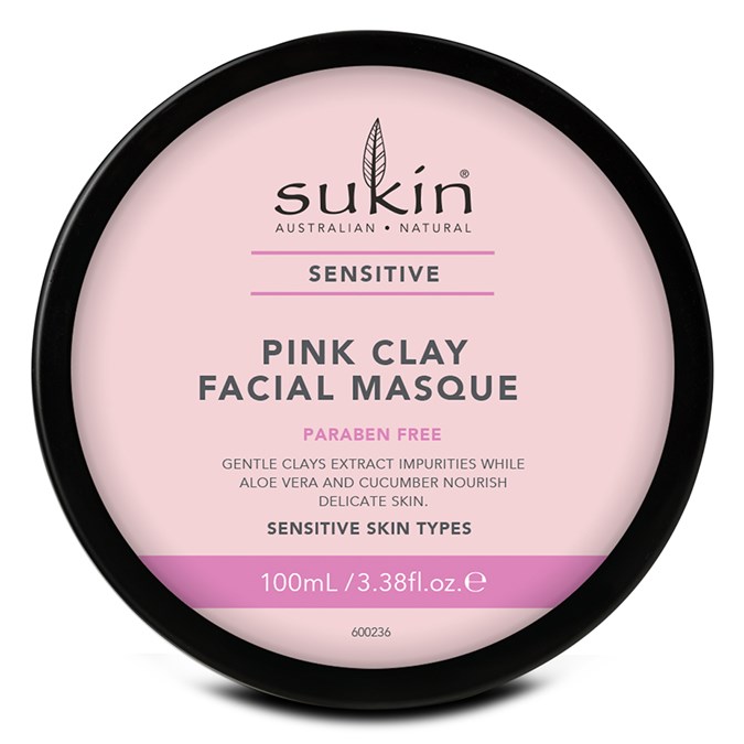 Sukin Sensitive Pink Clay Facial Masque
