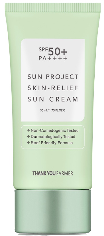 Thank You Farmer Sun Project Skin Relief Sun Cream SPF50+/PA++++