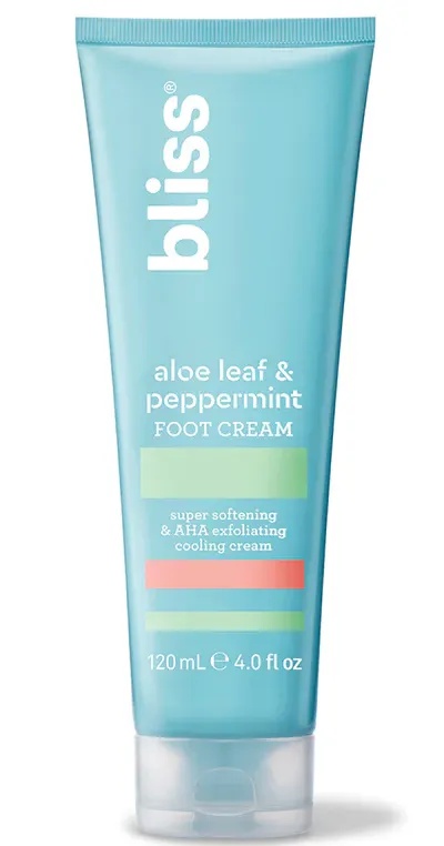 Bliss Aloe Leaf & Peppermint Foot Cream