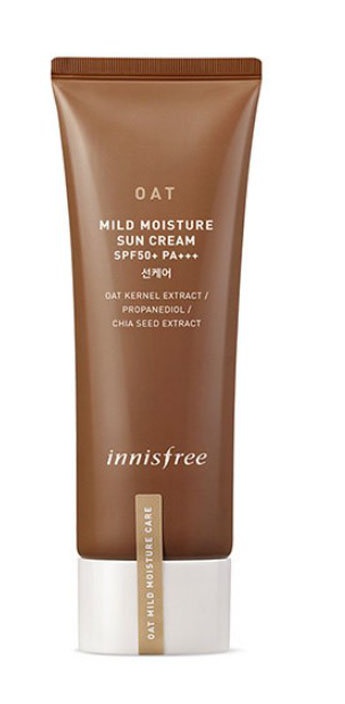 innisfree Oat Mild Moisture Sun Cream (Spf50+ Pa+++)