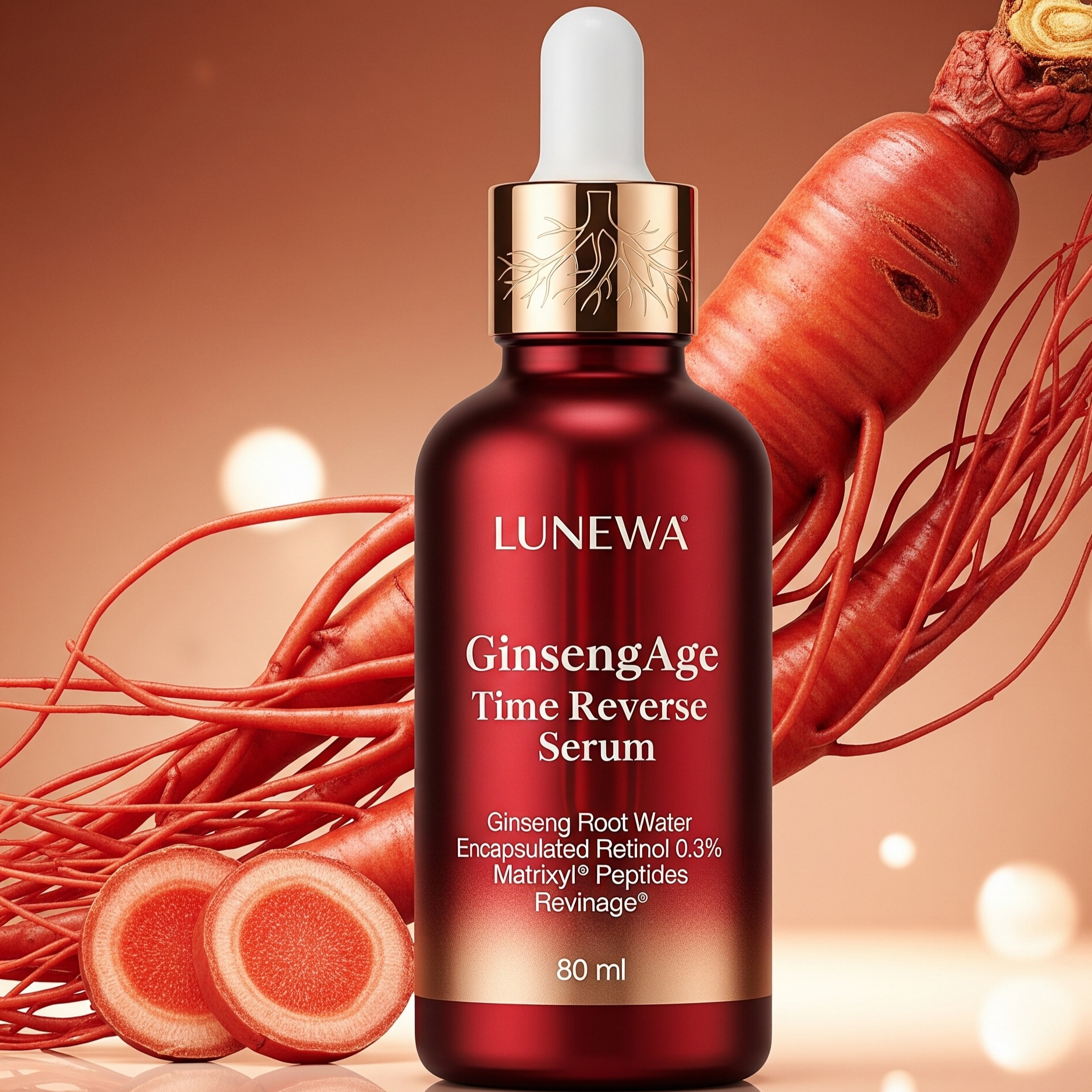 Lunewa Ginsengage Time Reverse Serum