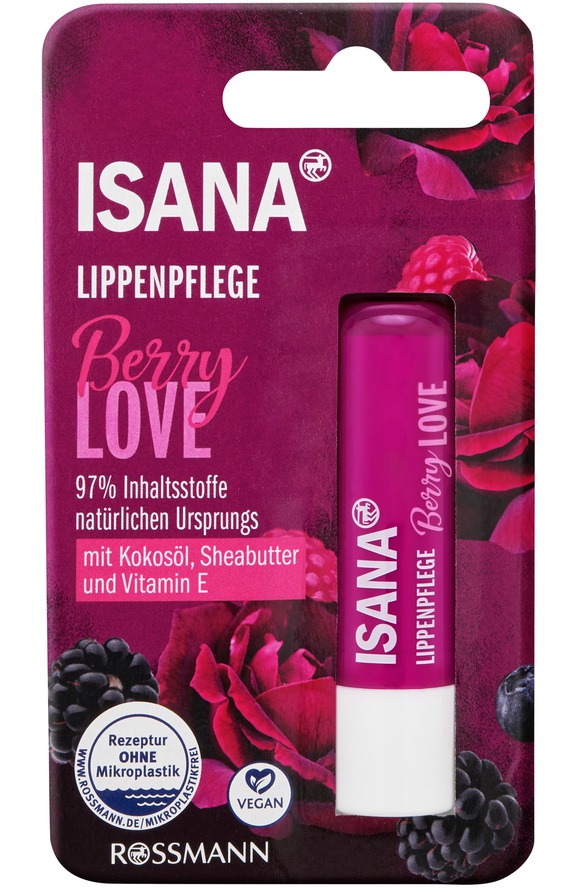 Isana Lippenpflege Berry Love