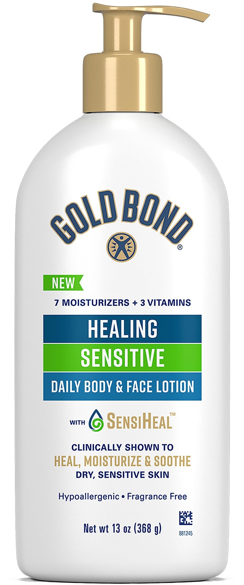 Gold Bond Healing Sensitive Daily Body & Face Lotion