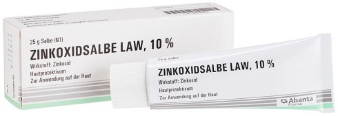 Abanta Zinkoxidsalbe Law, 10%
