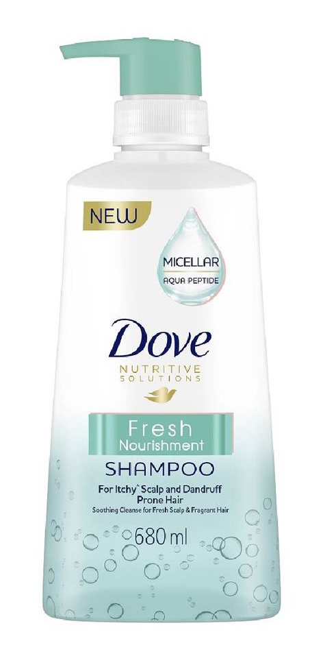 Dove Fresh Nourishment Micellar Shampoo