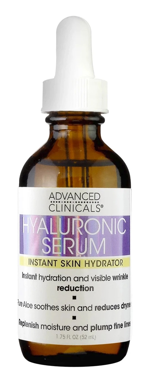 Advanced Clinicals Hyaluronic Serum, Instant Skin Hydrator