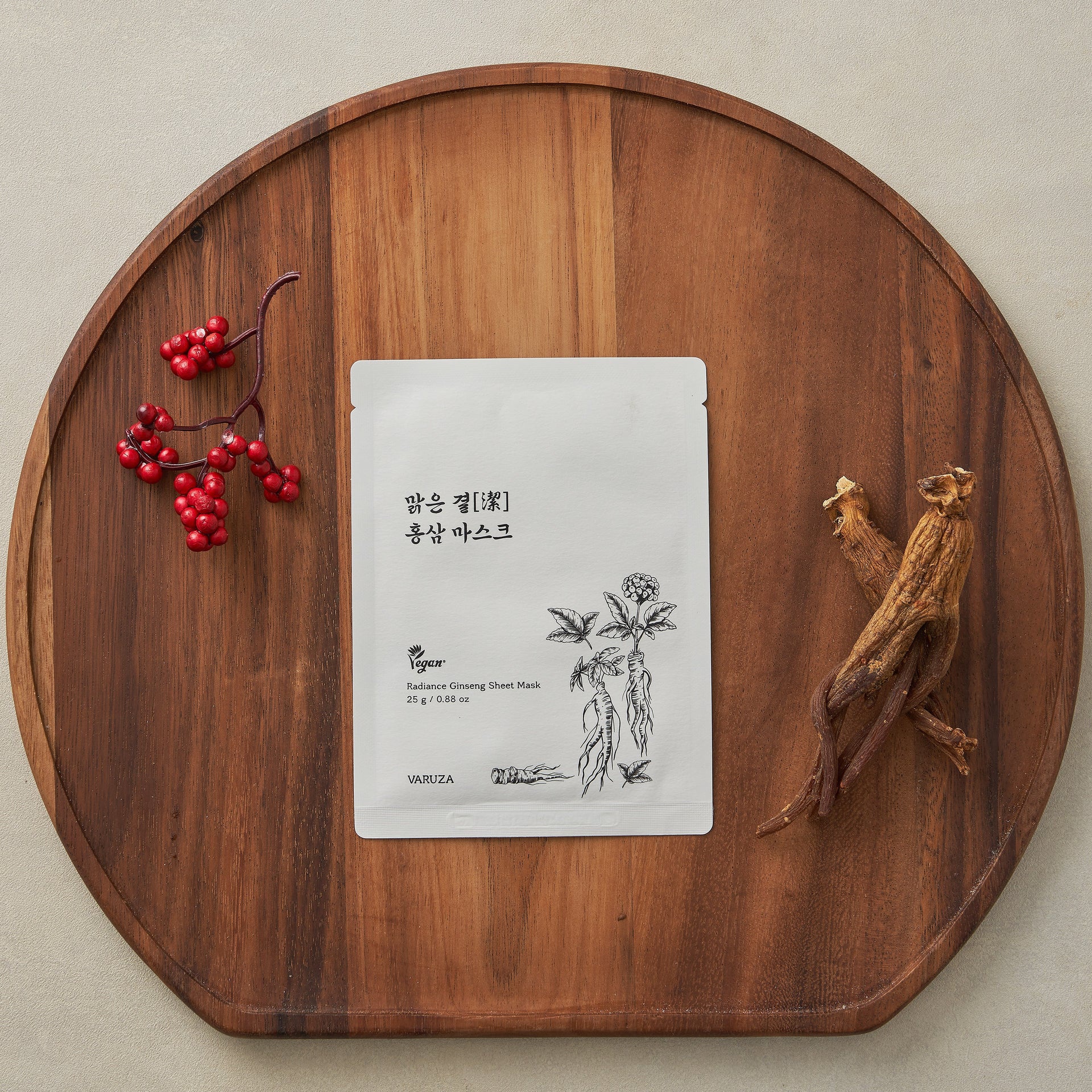 Varuza Radiance Ginseng Sheet Mask