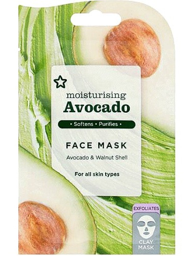 Superdrug Skin Rescue Avocado Clay Mud Face Mask