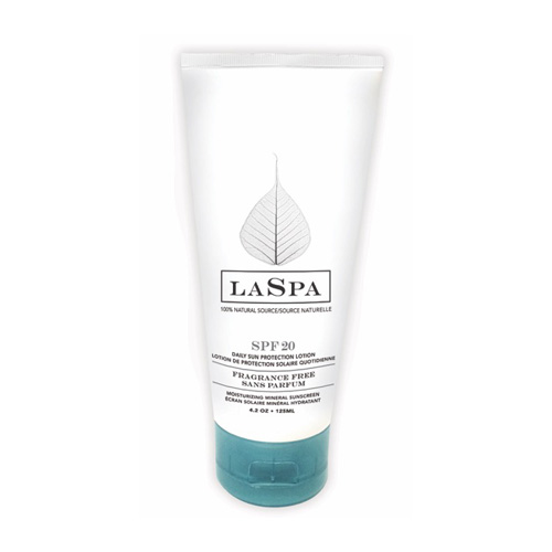 LASPA Naturals Daily Sun Protection Mineral Sunscreen Spf 20