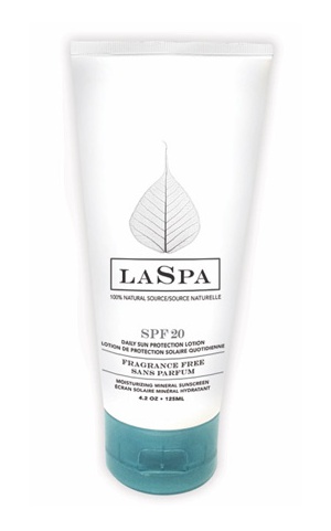 LASPA Naturals Daily Sun Protection Mineral Sunscreen Spf 20