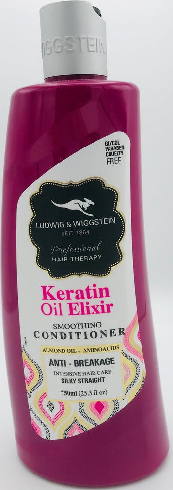 Ludwig & Wiggstein Keratin Oil Elixir Smoothing Conditioner