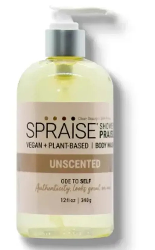 Spraise Unscented Shower Praise Body Wash