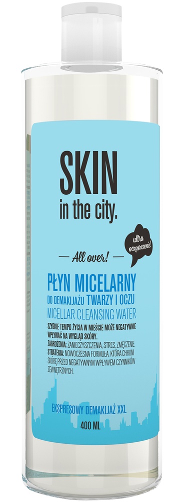 SKIN IN THE CITY All Over Płyn Micelarny Do Demakijażu Twarzy I Oczu